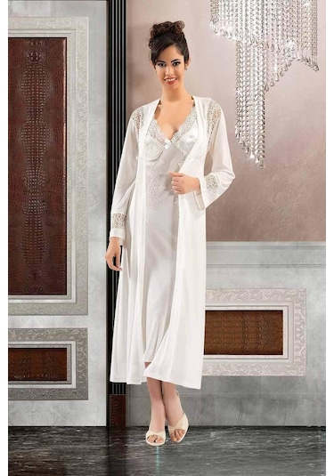 Xses 3001 Kadın Çeyizlik Penye 6'lı Takım-ekru Ekru