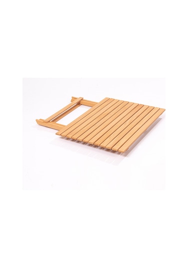 Meya Dekor Balkon - Bahçe - Mutfak 3'lü Bistro Set 2 Sandalye 1 Masa Ahşap