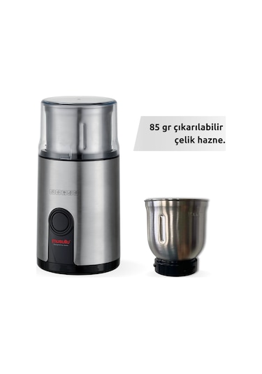 Musullu MSL-1004 Kahve & Baharat Öğütücü Inox