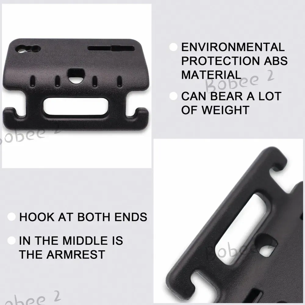 Moveevo Araba Arka Koltuk Sandalye Kolu Askı, Güvenli Tutamaklı, Araç İçi Eşya Asma Kanca, Siyah