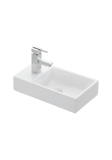 Novahub Esvit Lapino Minos Mini Lavabo 40cm Karavan Beyaz