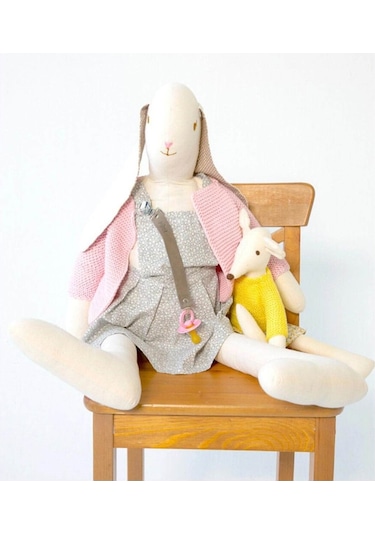 Kidful Bitkisel Boyalı Emzik Askısı Lavender Mor