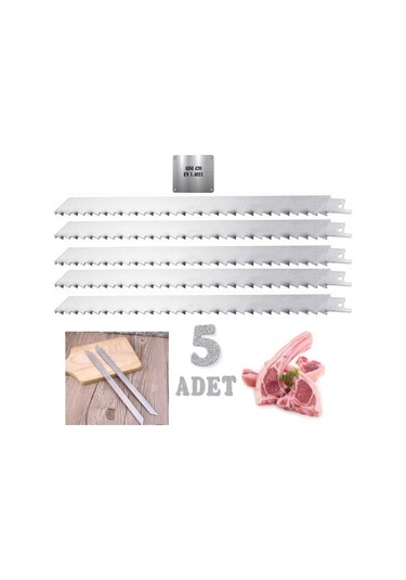 Gator Paslanmaz Çelik 5adet 30cm Et Kemik Bıçağı
