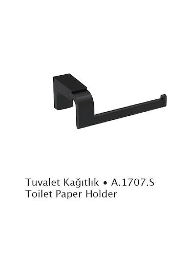 Deppot F1 Mat Siyah Kağıtlık A.1707.S Mat Siyah