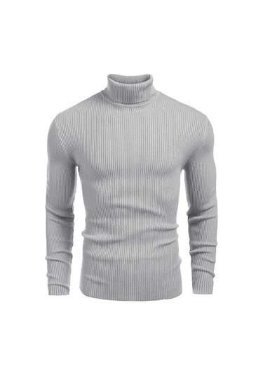 Balıkçı Yaka Erkek Triko Boğazlı Kazak 001