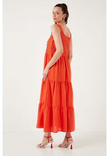 Lela Kadın Elbise 611el010 Mercan