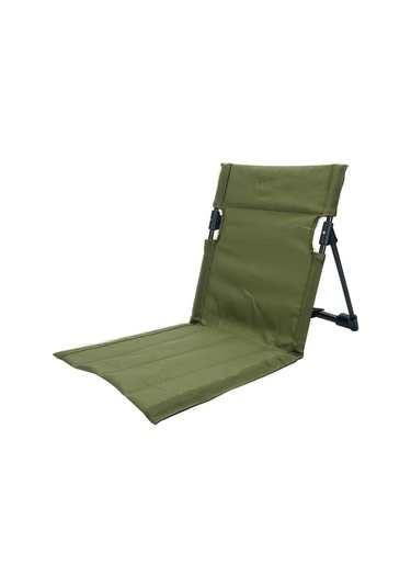 Dashanshop 1 Adet Yeşil Ultra Hafif Taşınabilir Açık Katlanır Sandalye Kamp Plaj Bahçe Oxford Bez Alüminyum Boru Yeşil