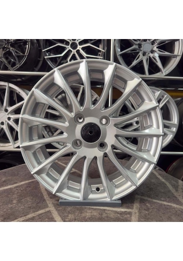14 İnç 4x100 Getz Accent Gümüş Jant Modeli 4 Adet