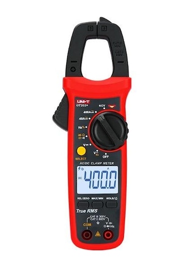 Unit Ut203+ Ac/dc 400a True Rms Dijital Pensampermetre