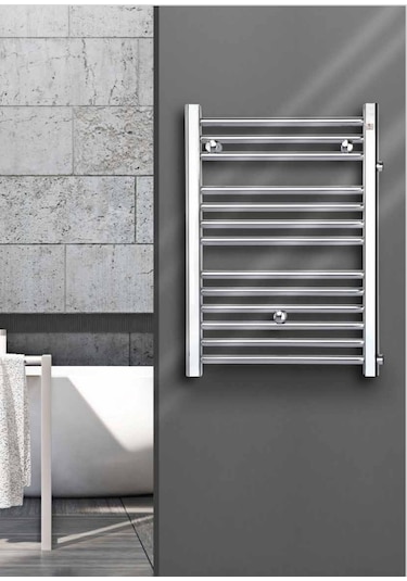 Aeon Çelik Havlupan Düz Krom 400 x 700