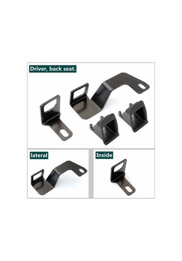 Wondernest Honda 8. Nesil Accord 2008-2012 İçin Zl-2029 Araba Sol Yan Arka Koltuk Isofix Arayüzü