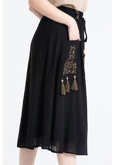 Nil Vual Midi Boy Etek Siyah Syh-siyah Siyah