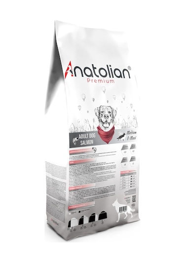 Anatolian Premium Somonlu Yetişkin Köpek Maması 18 KG