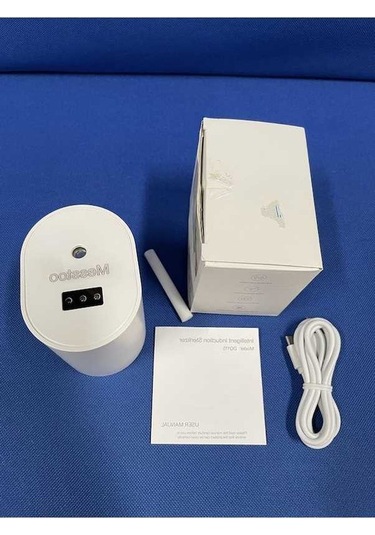 Novahub 100ml Kızılötesi Sensörlü Usb Şarjlı Dezenfektan Püskürtücü - Beyaz Messtoo Beyaz