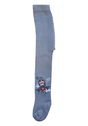 Lababy Erkek Çocuk Renkli Desenli Pamuklu Likralı Külotlu Çorap