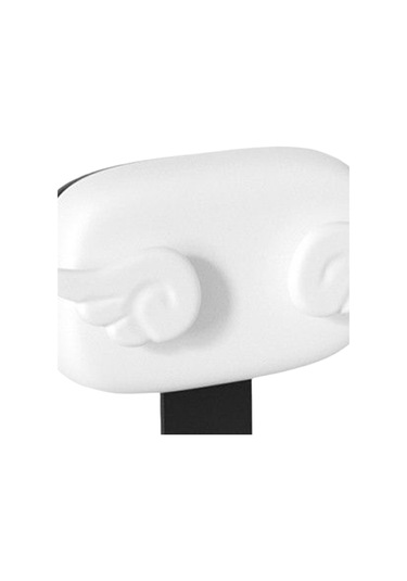 Suntek Jenerik Elektrikli Bisiklet Arka Sırtlık Desteği Beyaz Beyaz