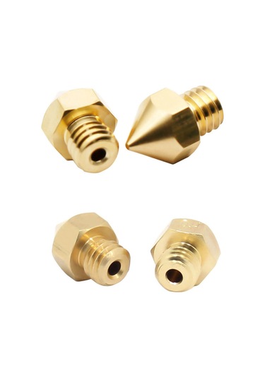 Koodmax 5 Adet 3d Yazıcı Mk8 Extruder 1.75mm/ 0.4mm Baskı Kafası Nozzle