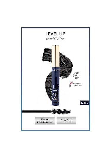 Note Level Up Ekstra Hacim Veren Maskara - Siyah