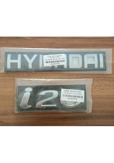 Hyundai İ20 Bagaj Yazısı 2li Takım Hyundai Ve İ20