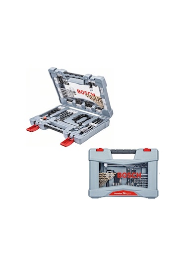 Bosch Professional X-Line 76 Parça Profesyonel Aksesuar Set - 2608P00234