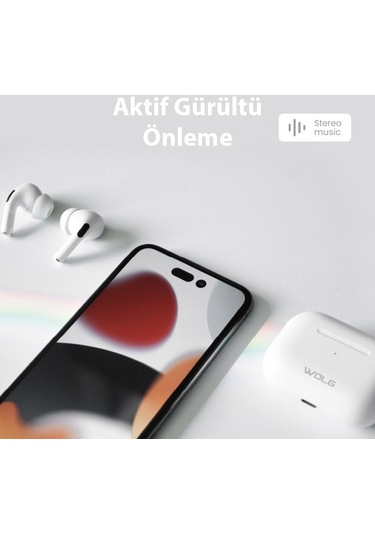 Wolg TB05 TWS Kablosuz Bluetooth 5.1 Kulak İçi Kulaklık