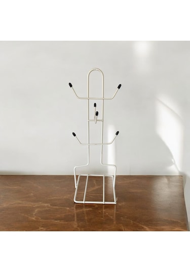 Fincan Askısı, Krem Tabaklı Askılık , Masa Üstü, Tezgah Üstü