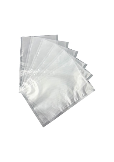 Vakum Makinaları İçin Tırtıklı Vakum Torbası - Poşeti 20x30