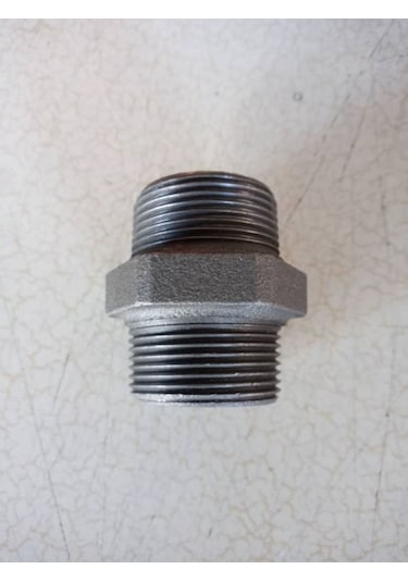 2,5" (75 Mm) Siyah Döküm Nipel