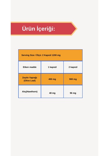 Afye Olivia 60 Kapsül 600 Mg Olivia Ekstraktı