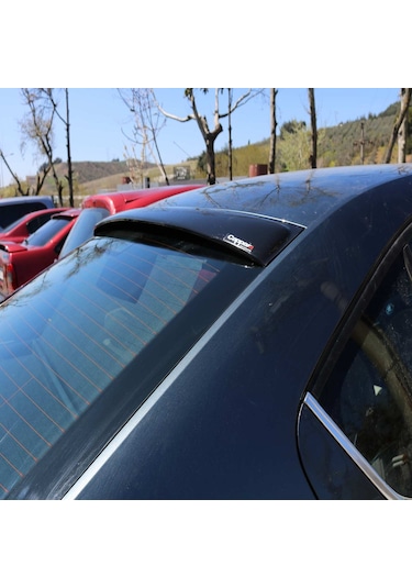 Skoda Octavia Arka Cam Üstü Spoyler Akrilik Abs Piano Black 20