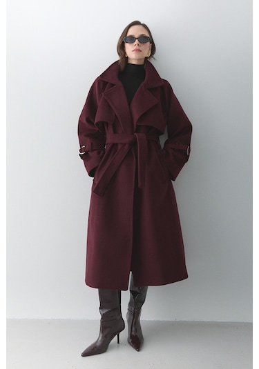 Bordo Vorkuta Kuşaklı Kaban - 407007 Bordo