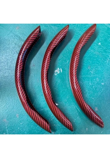 Hightower 3lu Kırmızı Lazer Direksiyon Kılıfı Güçlü Kavrama Düğme Desen Çoğu Araç İçin 3'lü Paket - Kırmızı Laser Sürümü