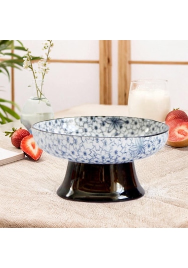 Suntek Tatlı Aperatif Tepsisi Masa Dekoru Ayaklı Çiçekler