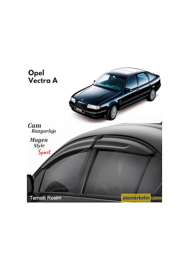 Opel Vectra A Mugen Cam Rüzgarlığı 1988-1995