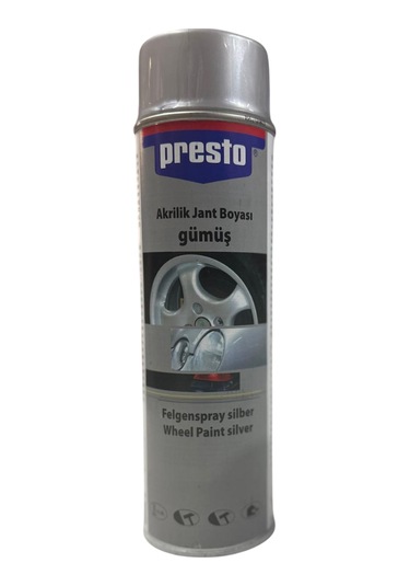 Presto Sprey Boya Ve Vernik 400 Ml Oto, Metal, Ahşap Ve Plastik Yüzeyler İçin Mat Vernik