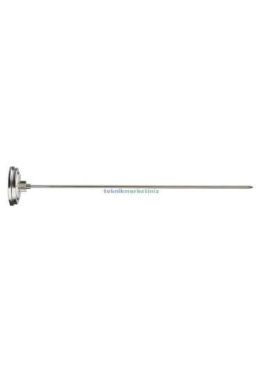 Teknikmarketiniz Ø52mm 500c 30cm Problu Taş Fırın Termometresi