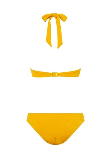 U.S. Polo Assn. Kadın Hardal Bikini Takım