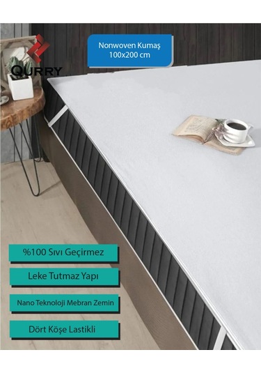 100x200 Cm Tek Kişilik Alez, Lastikli Tek Kişilik Alez , Bebek Alezi, Yatak Koruyucu