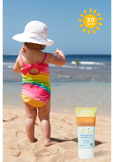 Iva Natura Koruyucu Bebek Ve Çocuk 30 Spf Güneş Kremi Mineral Filtreli 75 Ml
