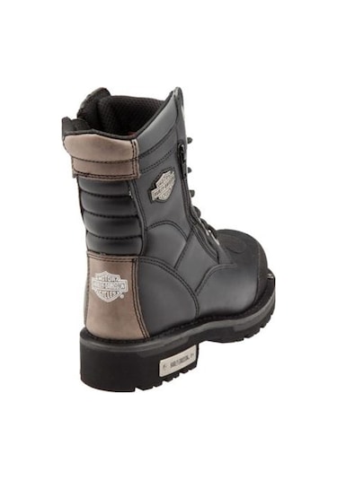 Harley Davidson Rıddıck Kadın Siyah Crazy Deri Bot-siyah Siyah