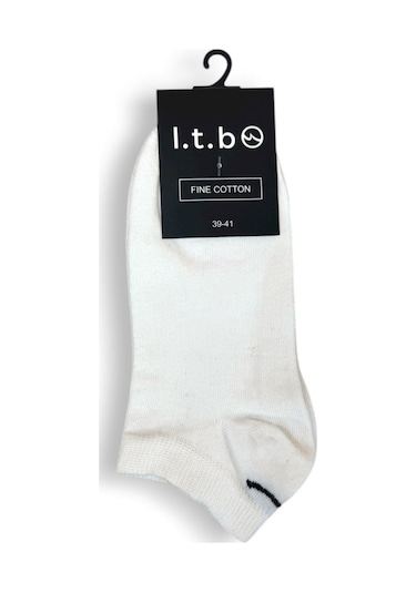 Ltb Carmen Unisex 2'li Paket 4 Çift Çorap Beyaz