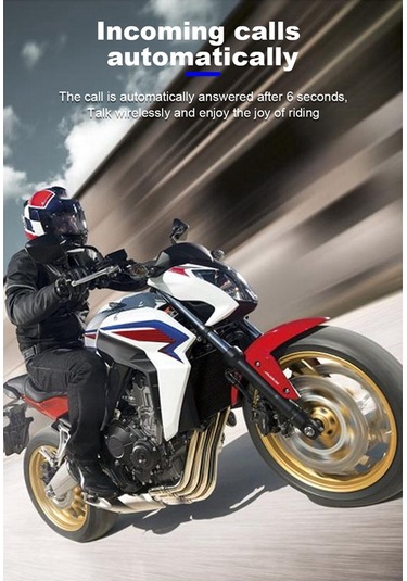 Kask Kulaklık Bluetooth V5.0 Kablosuz Stereo Eller Serbest Hoparlör