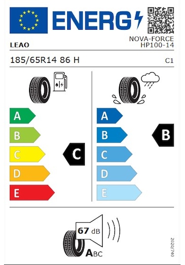 Leao 185/65R14 86H Nova-Force Hp100 Yaz Lastiği 2026