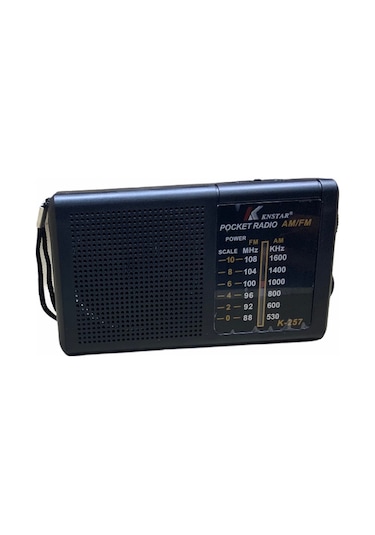 Knstar K-257 Pilli Cep Radyosu