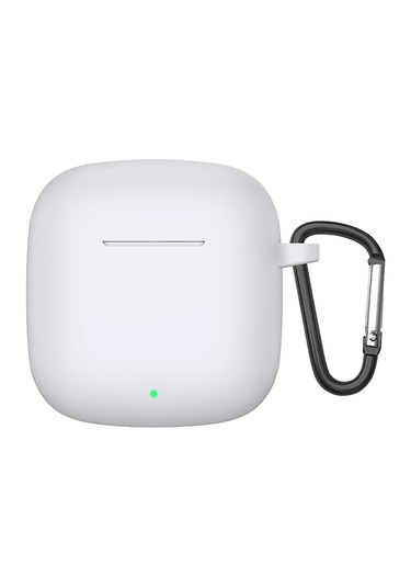 Huawei Freebuds Se 2 Uyumlu Yumuşak Silikon Kılıf+kanca Beyaz