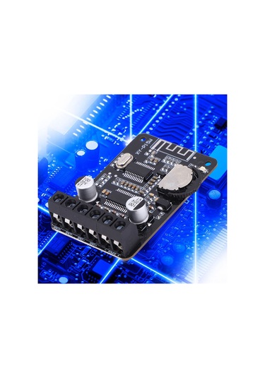 Lemestar Dijital Stereo Bluetooth Güçlendirici Kartı, 2 Kanal, 8-24v Dc, 15m Uzaklıkta Bağlantı, Volyum Kontrolü, Koruma Fonksiyonları, Kutu Olmadan