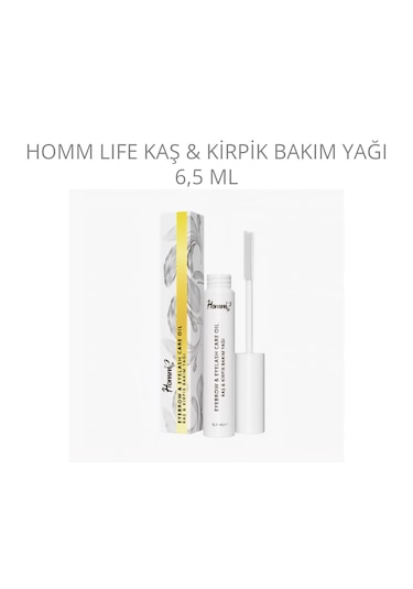 Homm Life Kaş Ve Kirpik Bakım Yağı Şeffaf