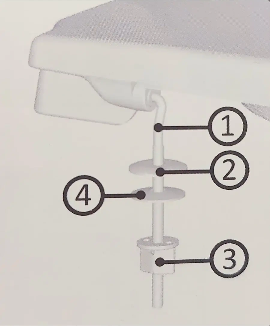 Uklad Klozet Koltuğu İçin Metal Bağlantı 76350803 Diğer