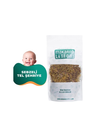 Makarna Lütfen Sebzeli Tel Şehriye 250 G