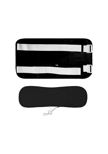 Geeksen Yeniden Kullanılabilir Hint Yağı Paket Seti: Bel Ve Boyun İçin Sızdırmaz Kompres Kumaş, Siyah Çok Renkli